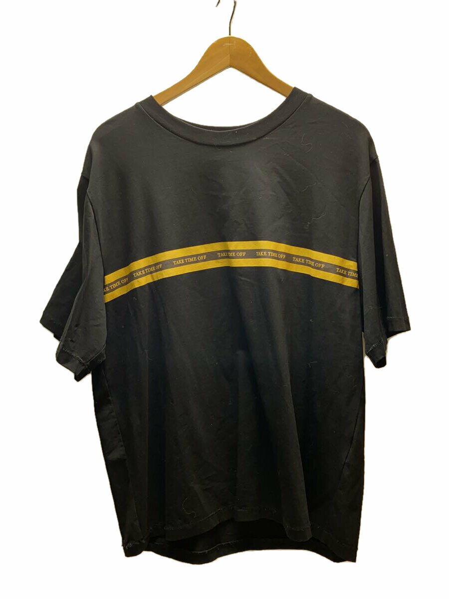 【中古】3.1 Phillip Lim◆Tシャツ/L/コットン/BLK/無地/S191-1862LSJM【メンズウェア】