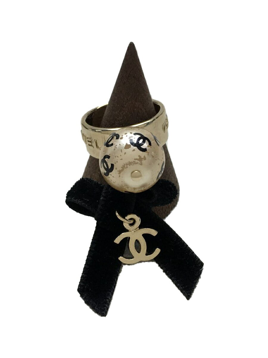 【中古】CHANEL◆リング/--/マルチカラー/レディース/リボン/【服飾雑貨他】