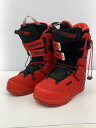【中古】DEELUXE◆スノーボードブーツ/26.5cm/クイックレーシング/RED【スポーツ】