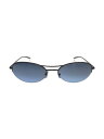 【中古】BURBERRY◆サングラス/--/SLV/BLK/メンズ//...(4)