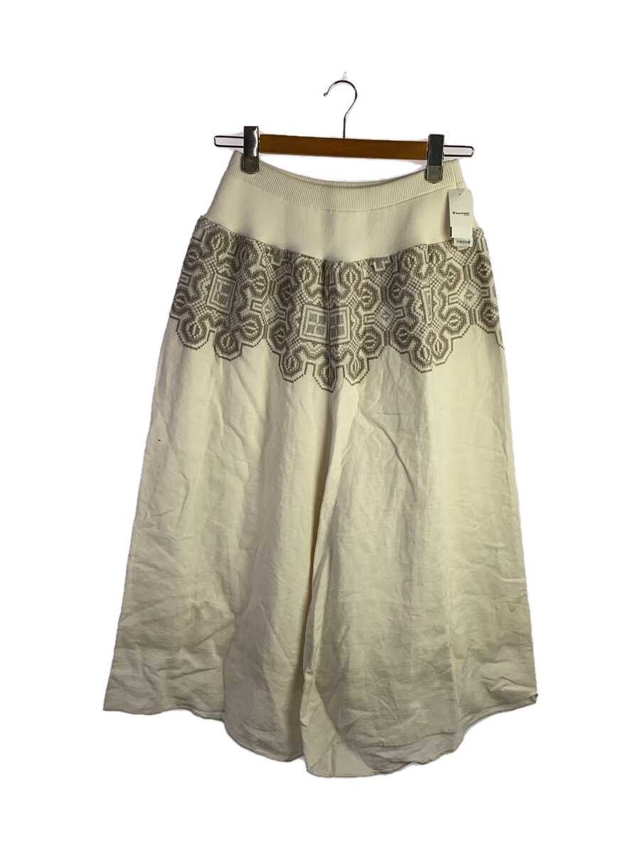 【中古】BEARDSLEY(BEARDSLEY GALLARDAGALANTE)◆ボトム/FREE/リネン/ホワイト/BEZ1091402A0002【レディースウェア】