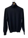 【中古】Gran Sasso◆ニット・セーター(薄手)/--/--/NVY/タートルネック【メンズウェア】(4)