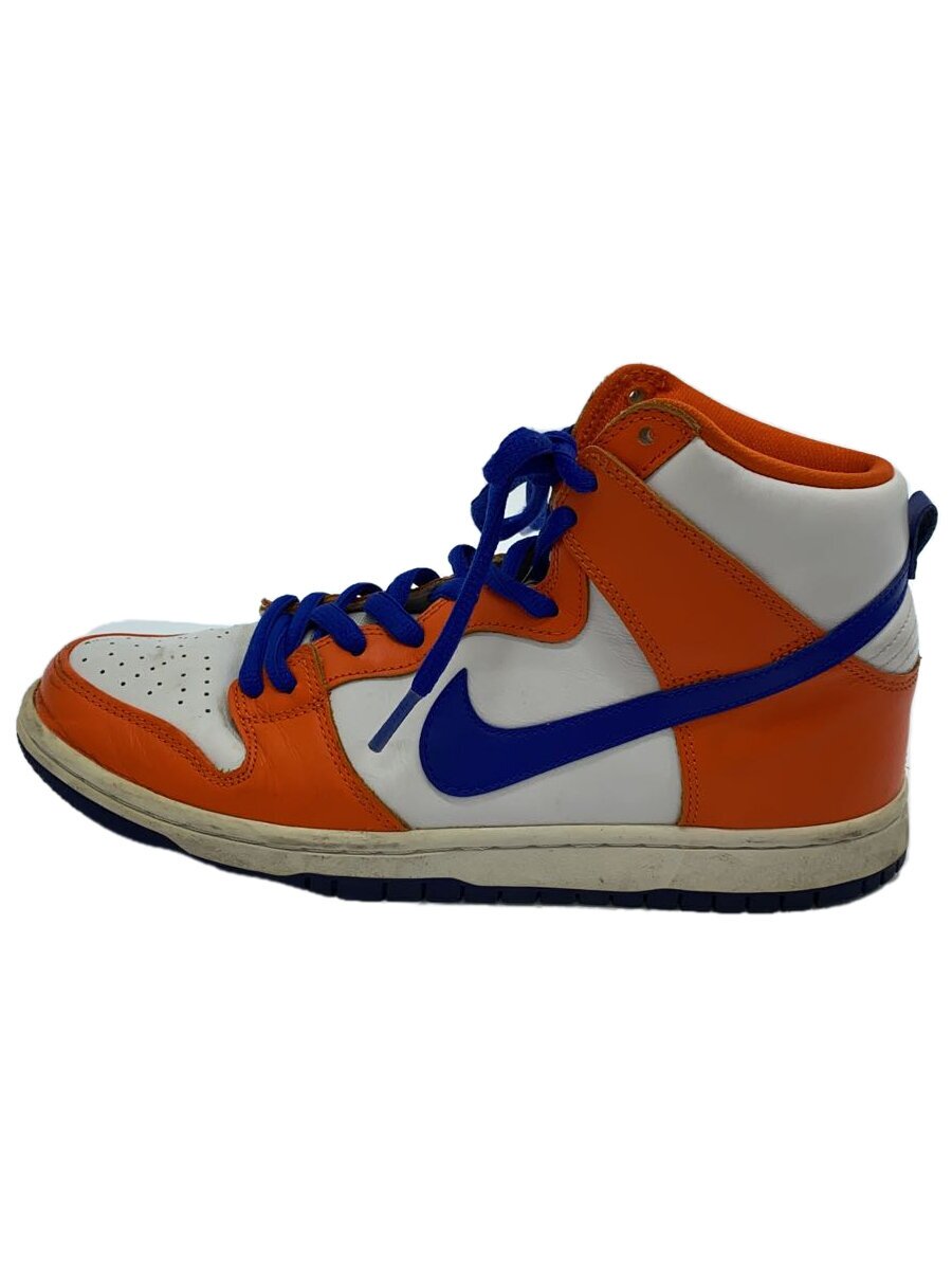 NIKE◆SB DUNK HIGH TRD QS/ダンクハイ/オレンジ/AH0471-841/26.5cm/ORN
