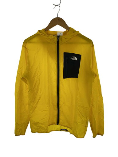 【中古】THE NORTH FACE◆BIG WALL WIND JK/L/ナイロン/YLW【メンズウェア】 【中古】THE NORTH FACE◆BIG WALL WIND JK/L/ナイロン/YLW【メンズウェア】