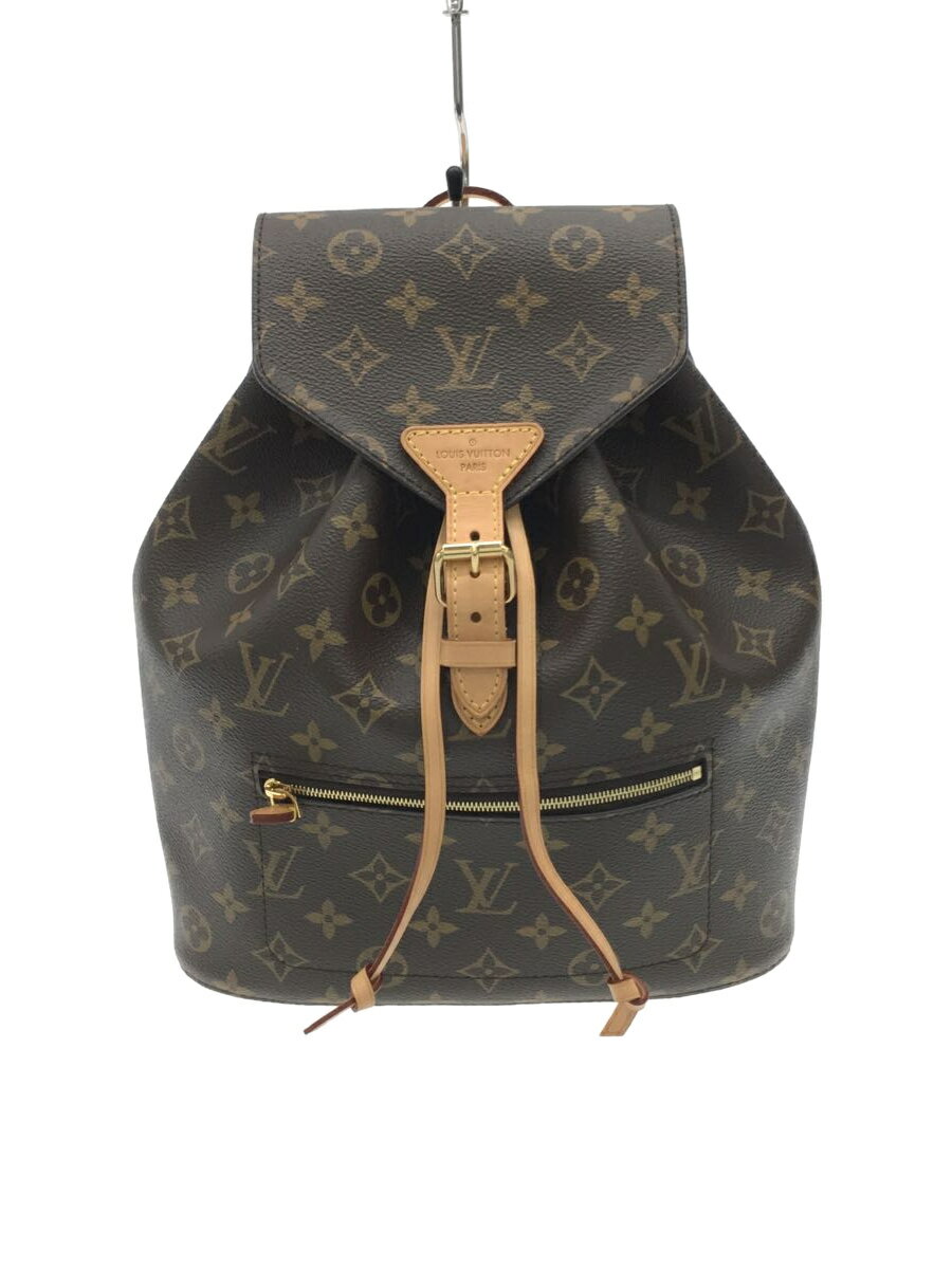 【中古】LOUIS VUITTON◆リュック[仕入]/--/BRW/総柄/M43431【バッグ】