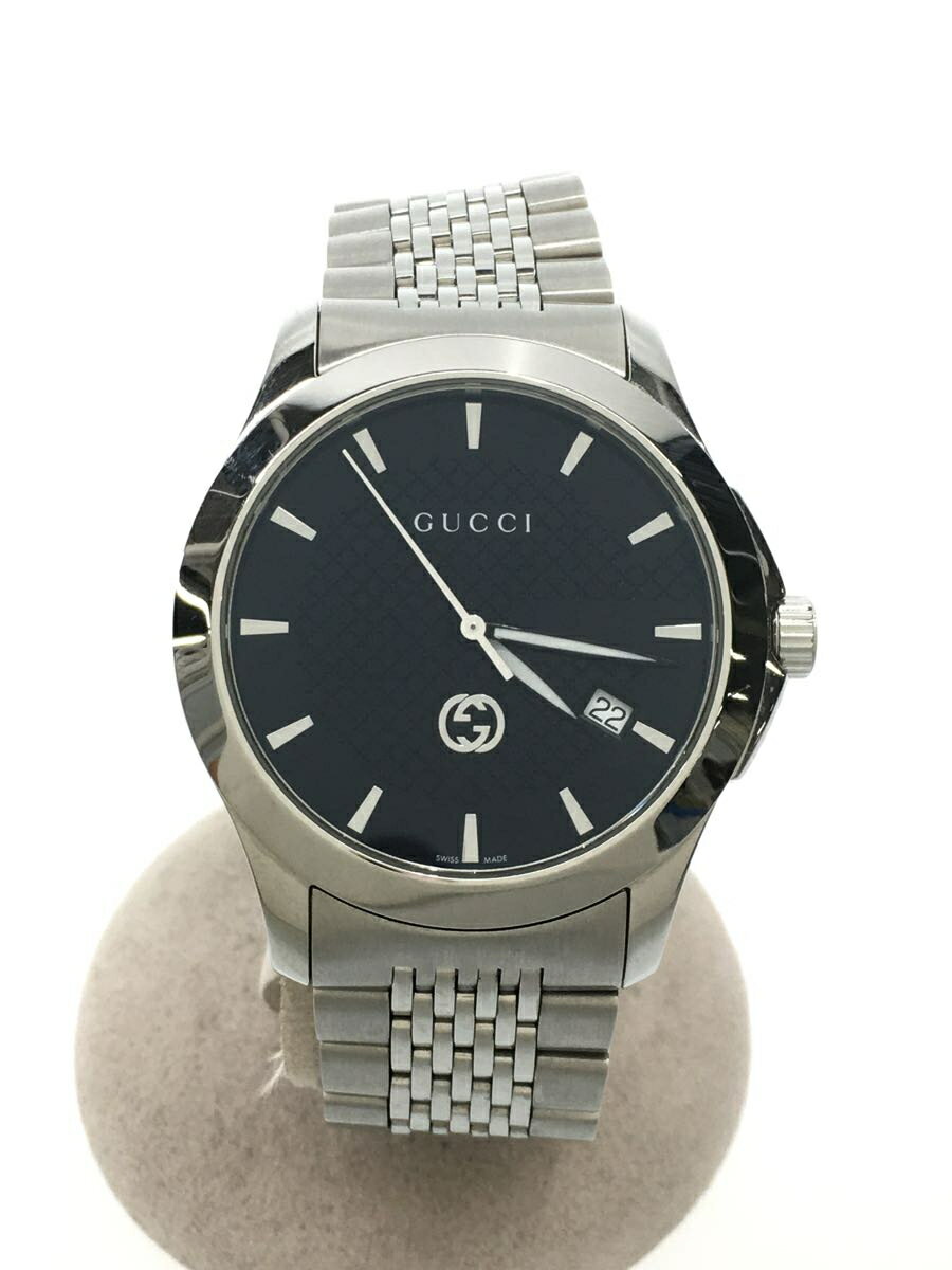 【中古】GUCCI◆クォーツ腕時計/アナ