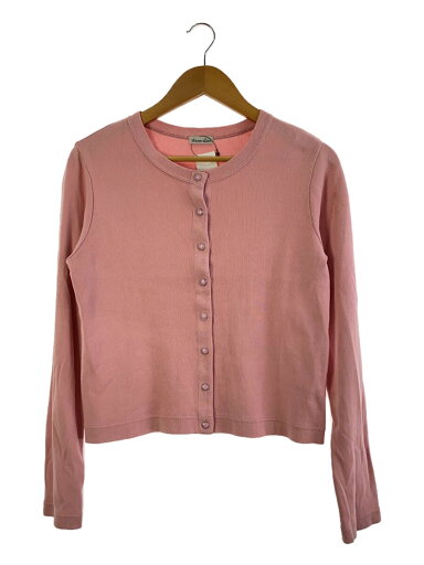 【中古】Steven Alan◆COTTON FRIES SHORT CARDIGAN/コットン/PNK/8227-222-0034【レディースウェア】 【中古】Steven Alan◆COTTON FRIES SHORT CARDIGAN/コットン/PNK/8227-222-0034【レディースウェア】