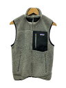 【中古】patagonia◆フリースベスト/XS/ポリエステル/GRY/23047FA11【メンズウェア】(4)