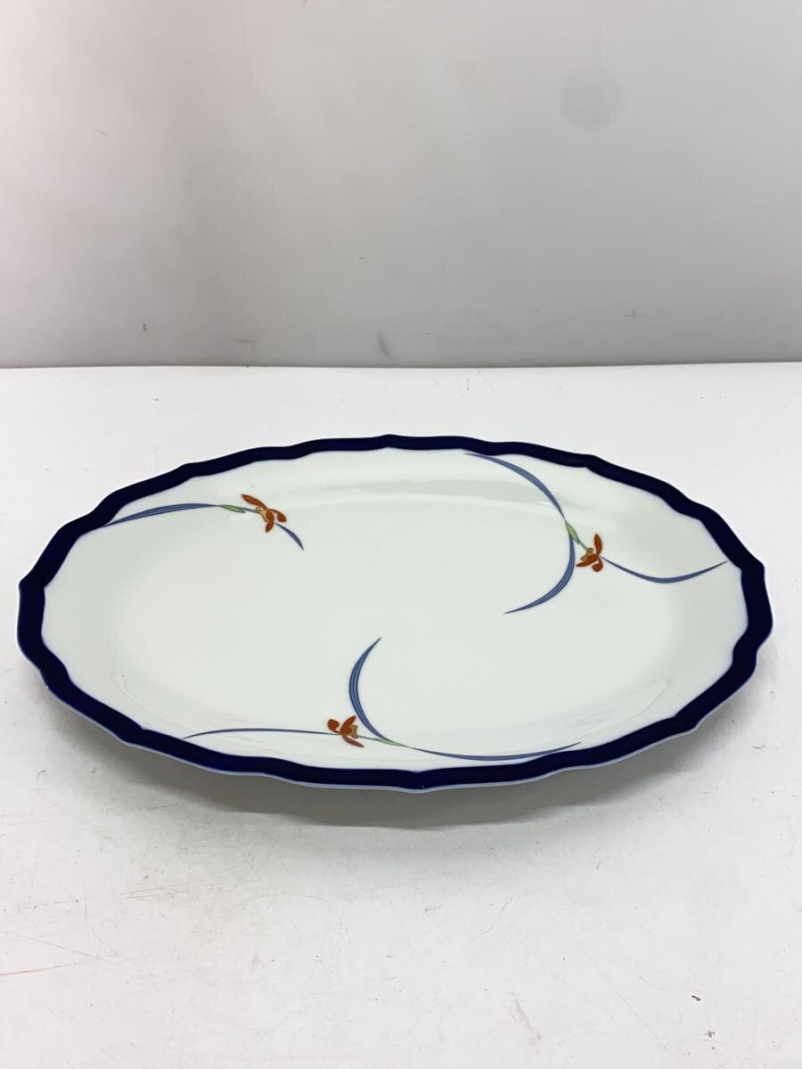Rakuten - 【中古】香蘭社◆大皿/プレート/WHT【キッチン用品】