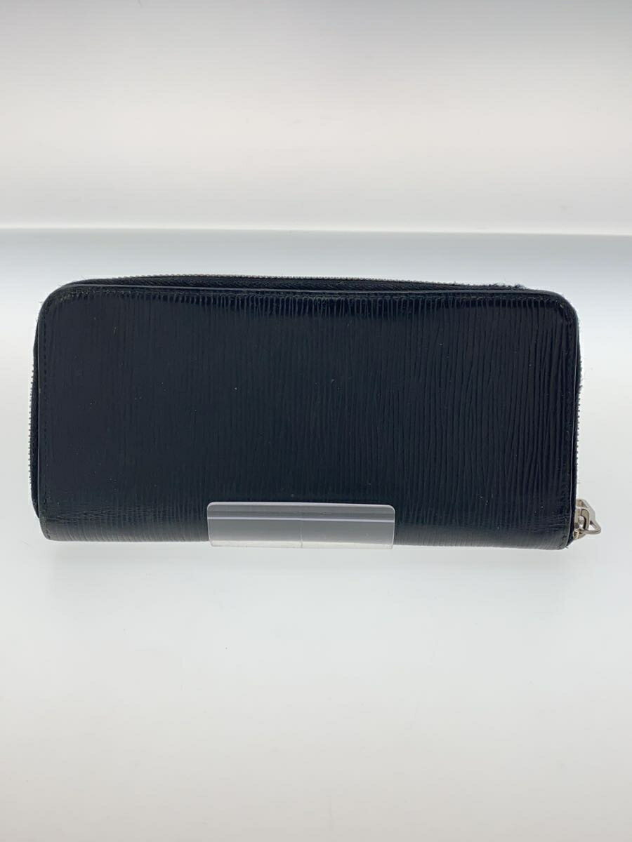 【中古】LOUIS VUITTON◆ジッピー・ウォレット・ヴェルティカル_タイガ_NVY/牛革/ブラック/無地/メンズ【服飾雑貨他】