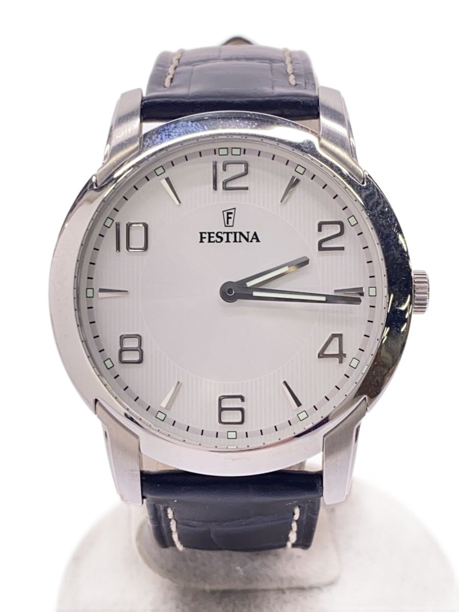 メンズ 可動品 FESTINA フェスティナ メンズ腕時計 クォーツ レザー