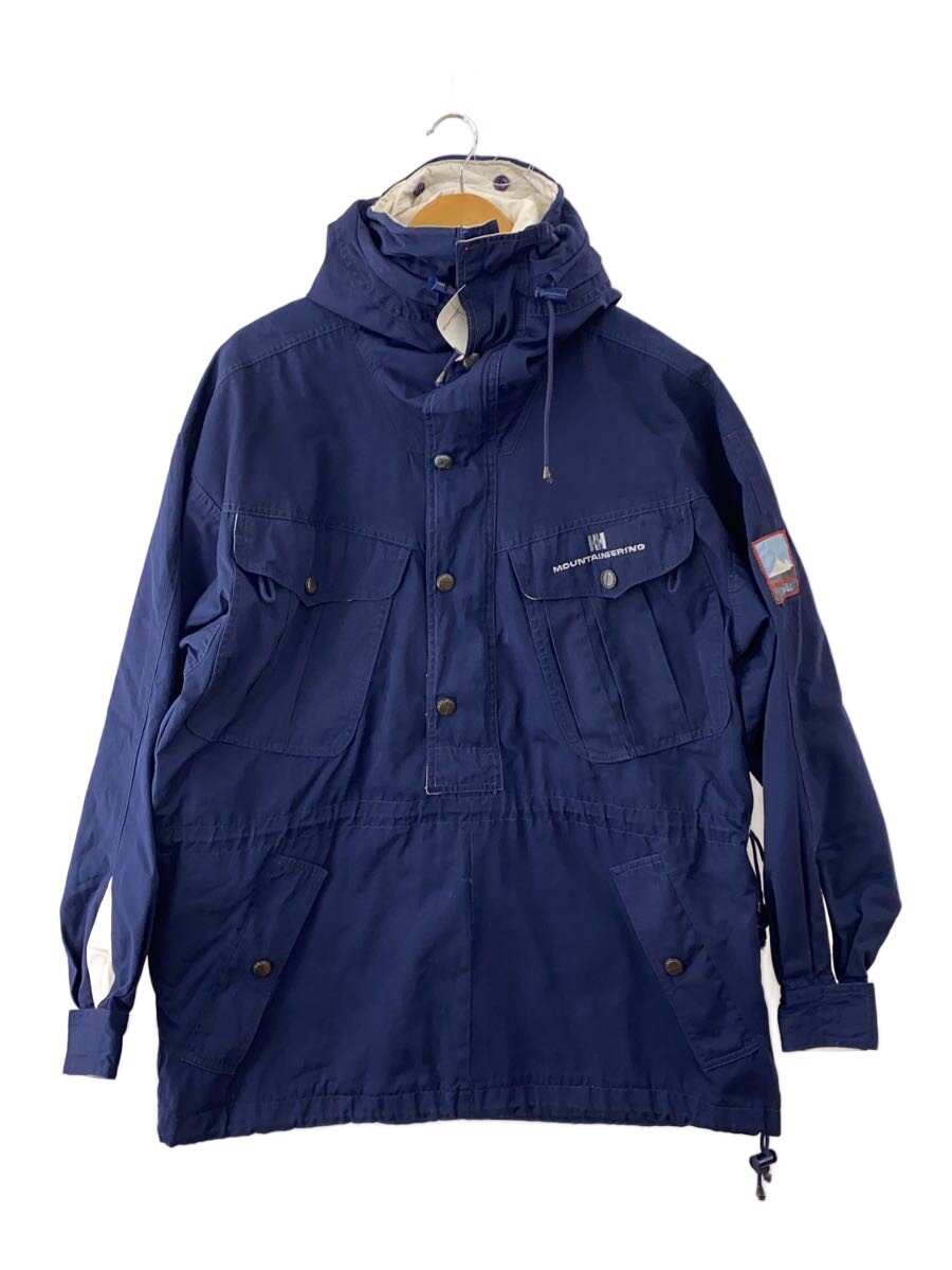 【中古】HELLY HANSEN◆MOUNTAINEERING/推定80s/OPTIジップ/マウンテンパーカ/M/--/NVY//【メンズウェア】