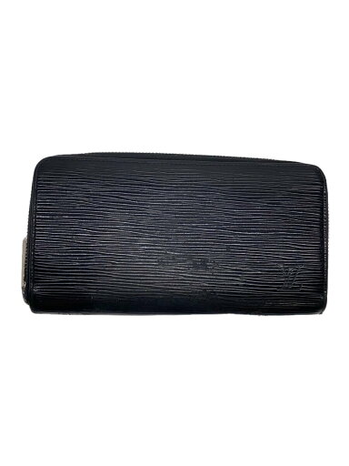 【中古】LOUIS VUITTON◆ジッピー・ウォレット_エピ_BLK/レザー/BLK/メンズ【服飾雑貨他】 【中古】LOUIS VUITTON◆ジッピー・ウォレット_エピ_BLK/レザー/BLK/メンズ【服飾雑貨他】