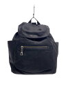 【中古】MARC JACOBS◆スレなど全体使用感あり/リュック/--/BLK/無地/M0009552【バッグ】
