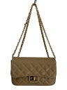 【中古】Maison Vincent◆ショルダーバッグ/レザー/BEG【バッグ】(4)