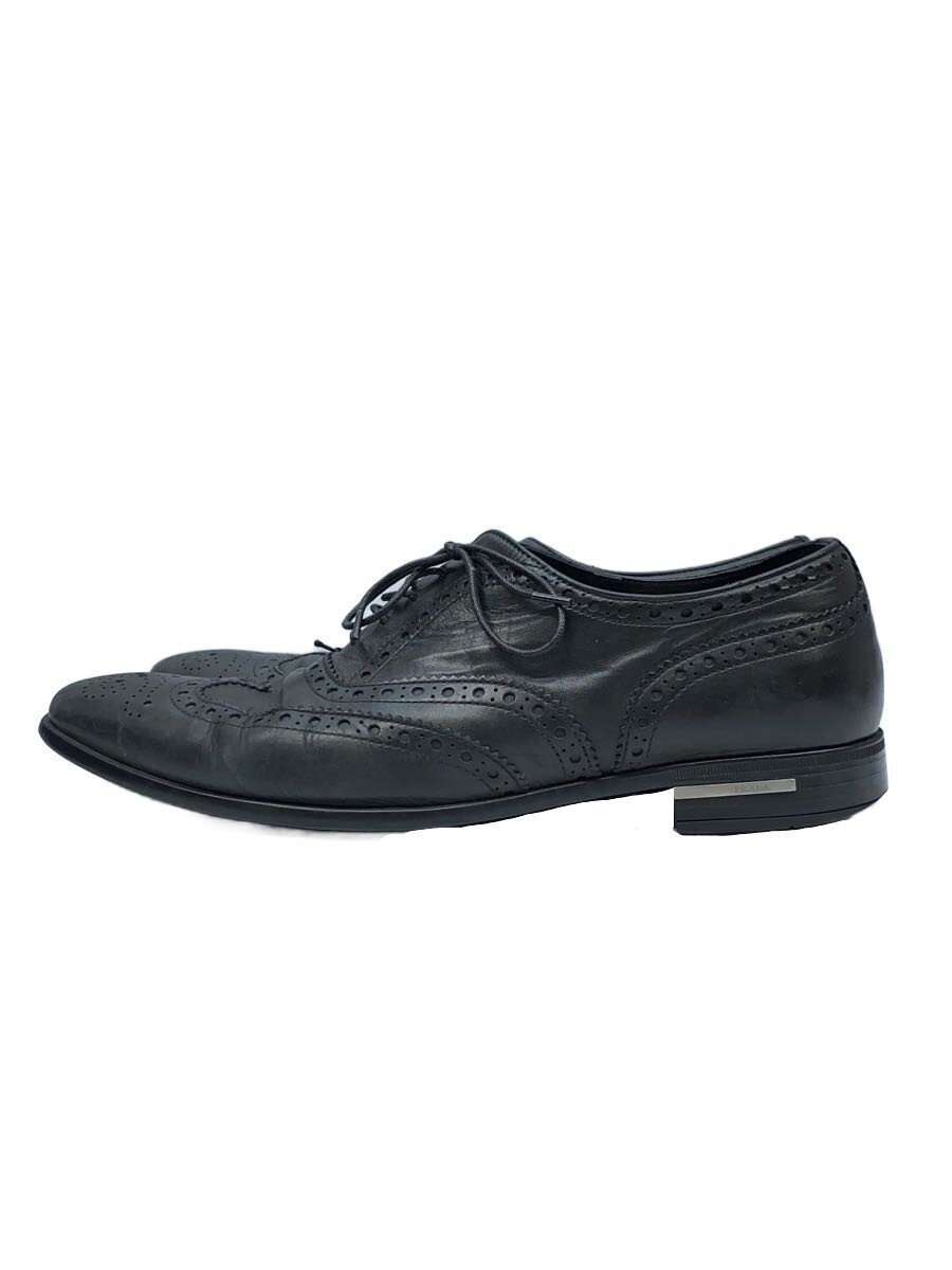 【中古】PRADA◆OXFORD/ウィングチップ
