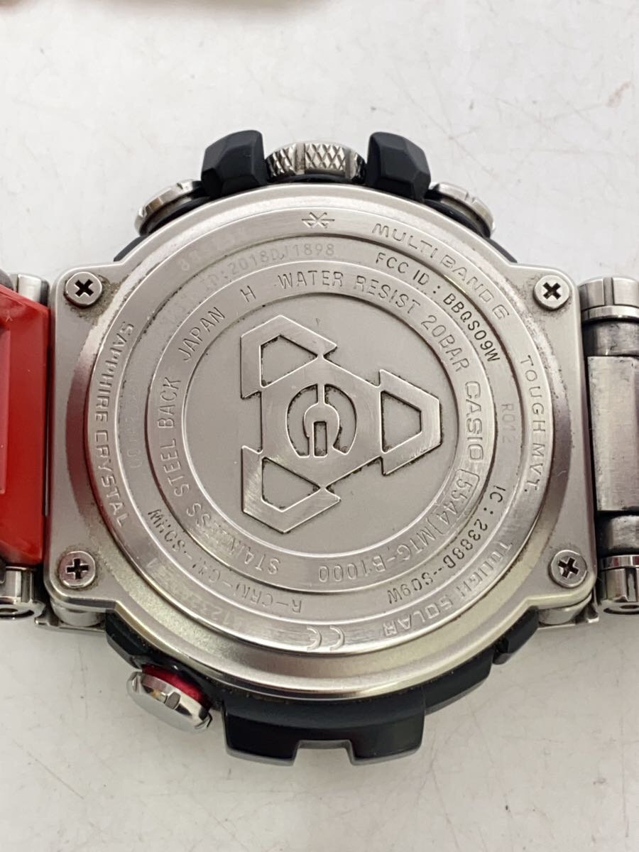 【中古】CASIO◆ソーラー腕時計・G-SHOCK/アナログ/ステンレス/SLV/SLV/SS//【服飾雑貨他】 3