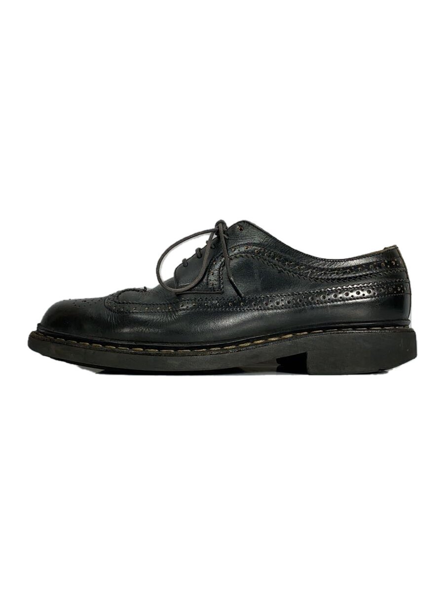 【中古】Paraboot◆ドレスシューズ/UK7/BLK/レザー/19441 11【シューズ】