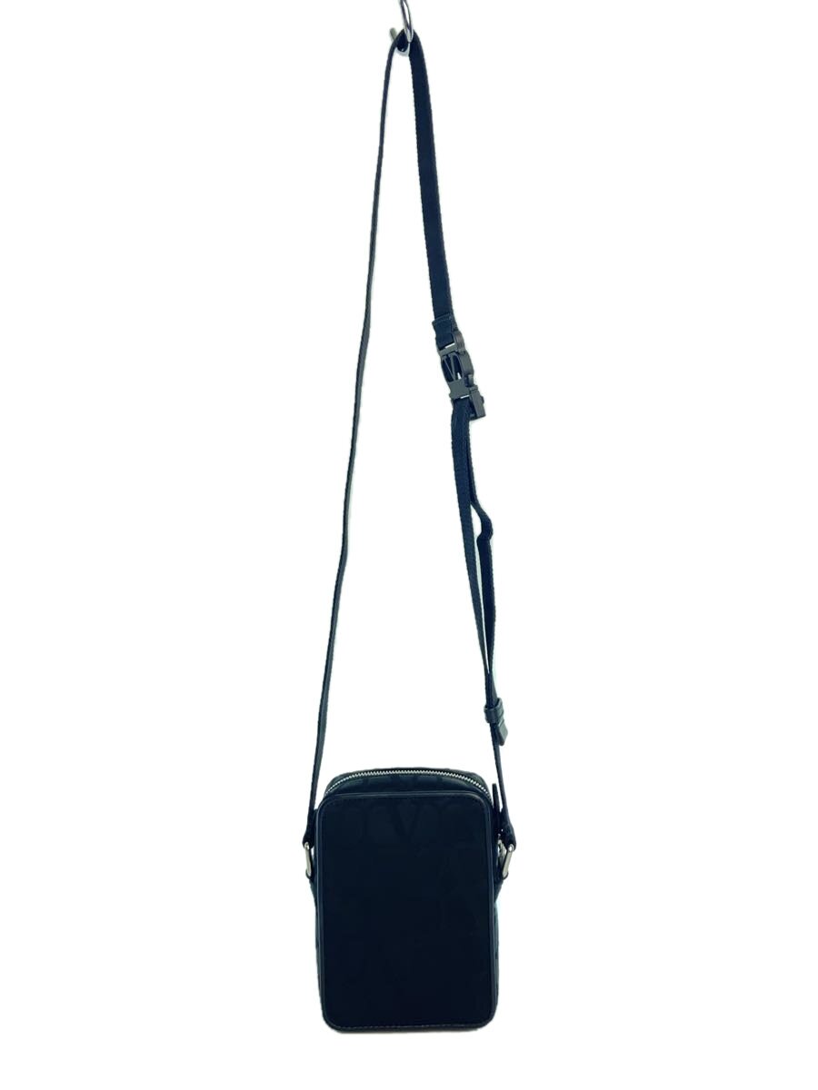 C, D, T, R, W - 【中古】VALENTINO GARAVANI◆ショルダーバッグ/--/BLK/イコノグラフ【バッグ】