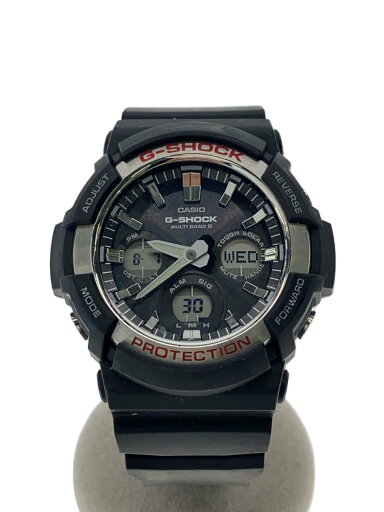 【中古】CASIO◆ソーラー腕時計・G-SHOCK/デジアナ/ラバー/BLK/BLK【服飾雑貨他】 【中古】CASIO◆ソーラー腕時計・G-SHOCK/デジアナ/ラバー/BLK/BLK【服飾雑貨他】
