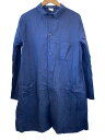 【中古】veritecoeur◆シャツワンピース/1/リネン/NVY/CO-057/veritecoeur【レディースウェア】(4)