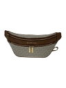 【中古】MICHAEL KORS◆ウエストバッグ/PVC/白/総柄/35T9GY9N8B【バッグ】