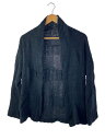 【中古】YOHJIYAMAMOTO+NOIR◆カーディガン(厚手)/2/コットン/BLK/NK-T45-191【レディースウェア】