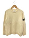 【中古】STONE ISLAND◆STONE ISLAND/ニット・セーター(厚手)/XL/ウール/CRM/無地/7315552A3//【メンズウェア】