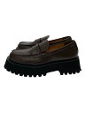 【中古】epnok◆タンクソールローファー/M/BRW//【シューズ】(4)