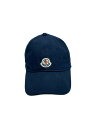 【中古】MONCLER◆キャップ/--/コットン/NVY/無地/レディース/C-A9CO-18-511【服飾雑貨他】