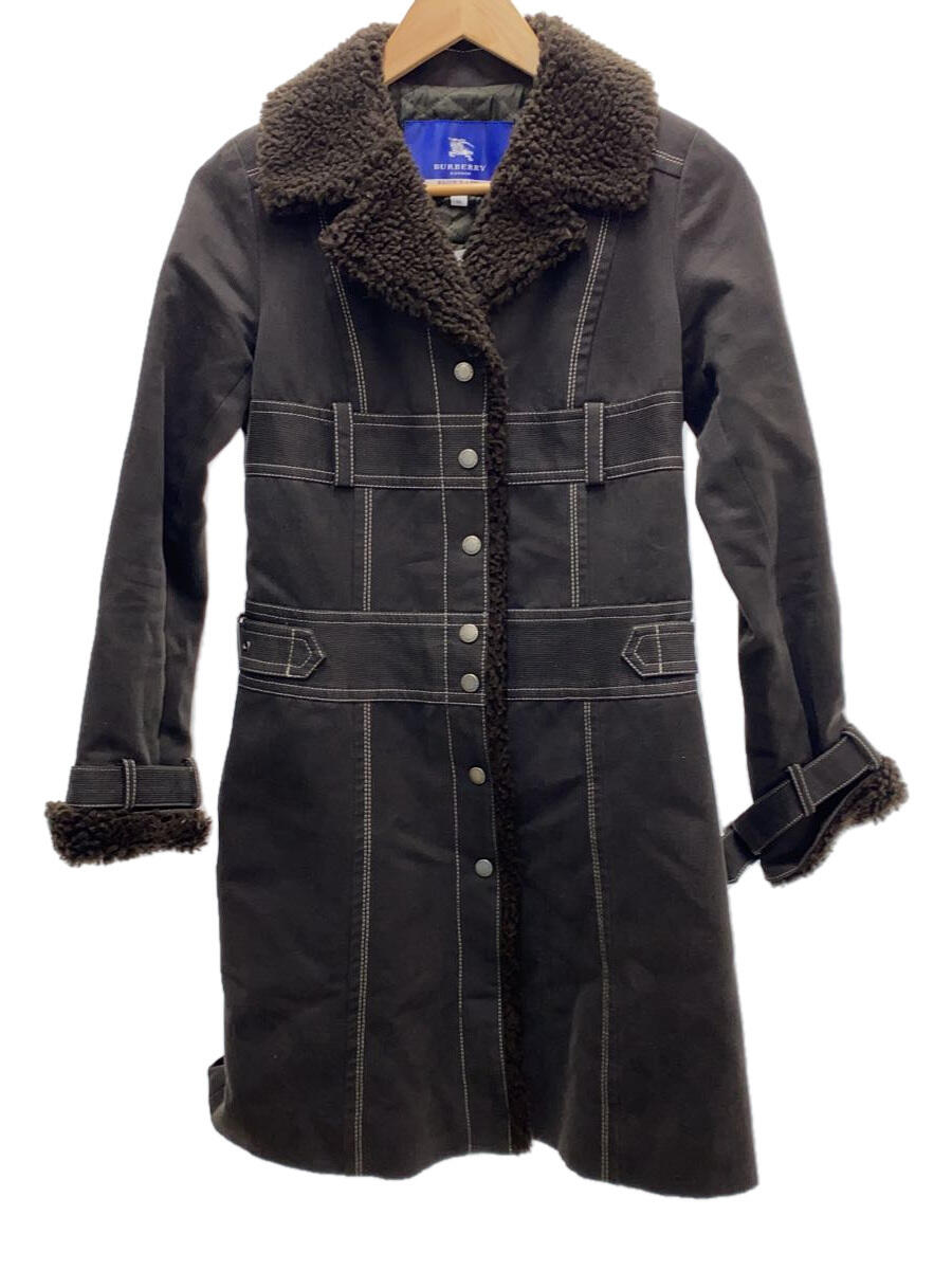 【中古】BURBERRY BLUE LABEL◆コート/36/