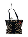 【中古】COACH◆ハンドバッグ/--/BEG/アニマル/F23283【バッグ】