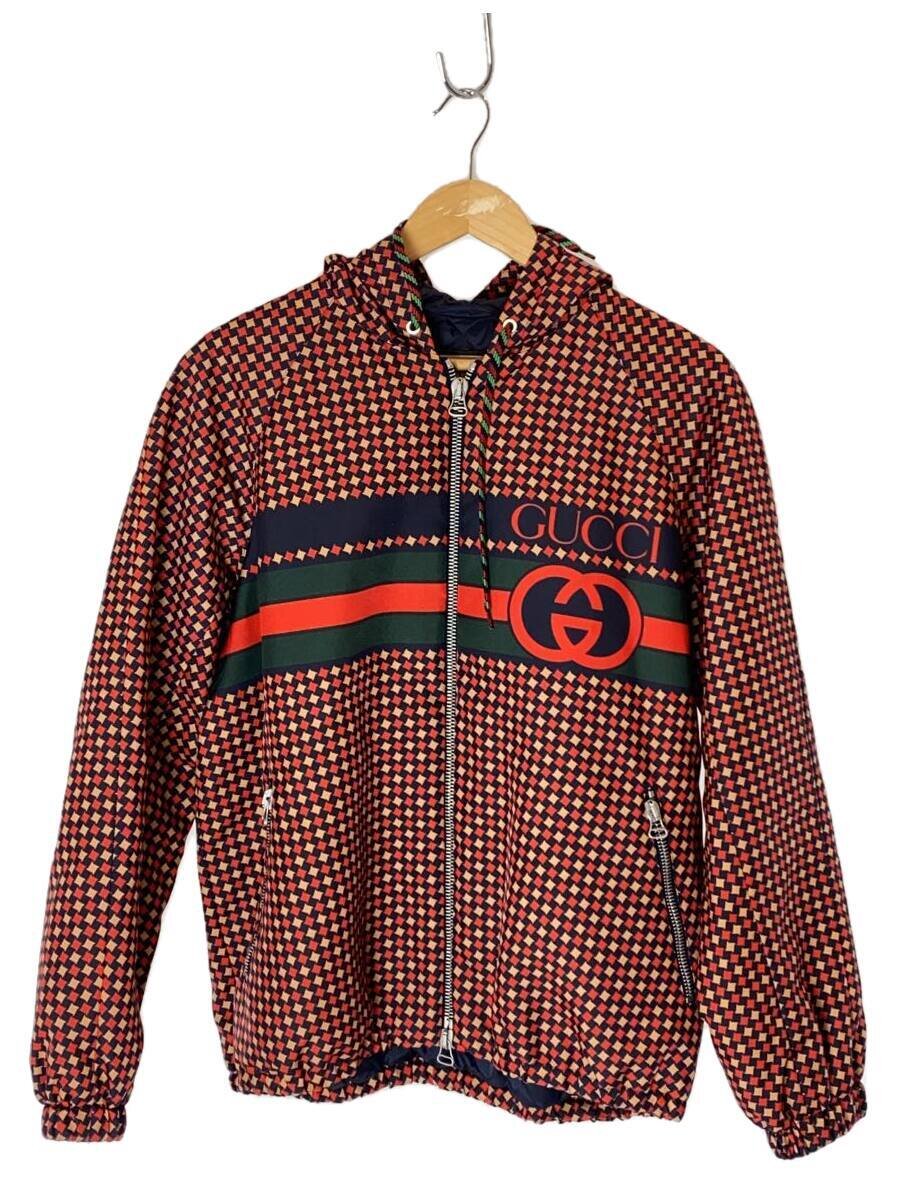 【中古】GUCCI◆ジャケット/44/ナイロン/714810【メンズウェア】
