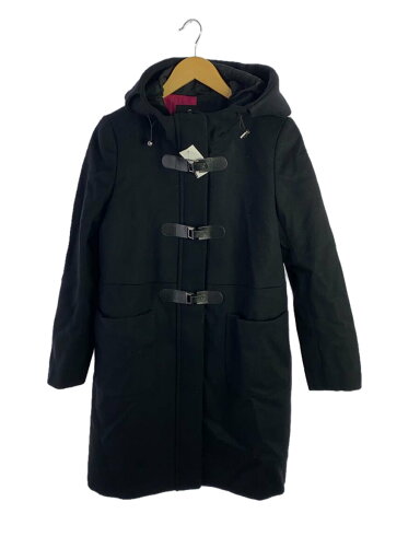 【中古】Paul Smith Black Label◆ダッフルコート/42/ウール/ブラック/黒/無地/6527720【レディースウェア】 【中古】Paul Smith Black Label◆ダッフルコート/42/ウール/ブラック/黒/無地/6527720【レディースウェア】
