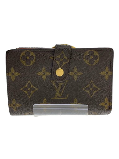 【中古】LOUIS VUITTON◆ポルト・モネ・ビエ・ヴィエノワ_モノグラム・キャンバス_BRW/PVC/BRW/レディース//【服飾雑貨他】 【中古】LOUIS VUITTON◆ポルト・モネ・ビエ・ヴィエノワ_モノグラム・キャンバス_BRW/PVC/BRW/レディース//【服飾雑貨他】