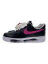 【中古】NIKE◆X PEACEMINUSONE AIR FORCE 1_X ピースマイナスワン エアフォース 1/27cm/BLK//【シューズ】
