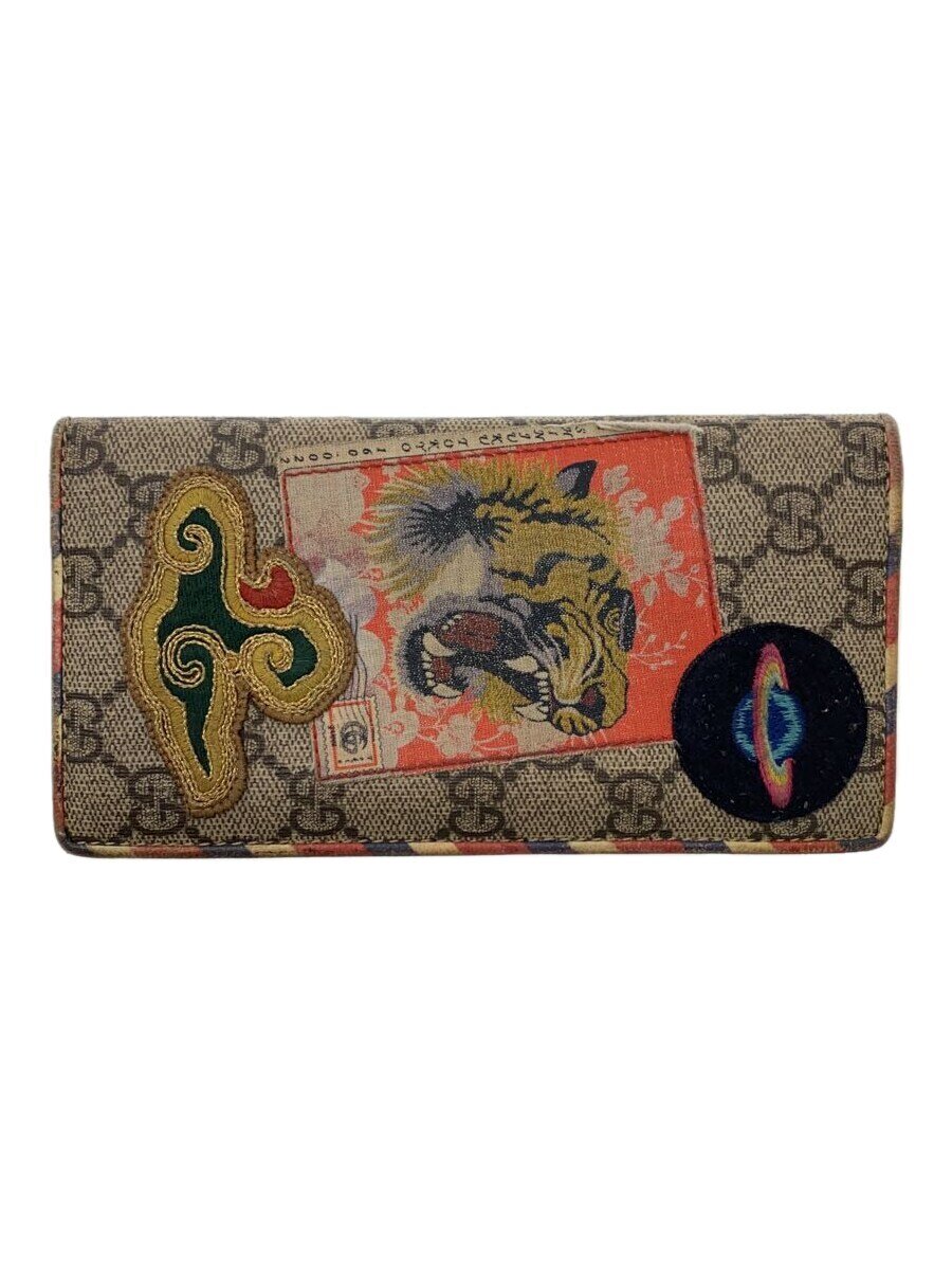 【中古】GUCCI◆長財布/--/BRW/メンズ/473910//【服飾雑貨他】