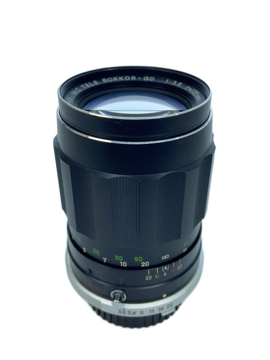 【中古】MINOLTA◆TELE ROKKOR-QD 135mm F3.5/レンズ【家電・ビジュアル・オーディオ】