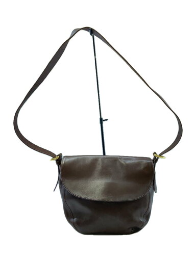 【中古】COACH◆ショルダーバッグ/レザー/BRW/421【バッグ】 【中古】COACH◆ショルダーバッグ/レザー/BRW/421【バッグ】
