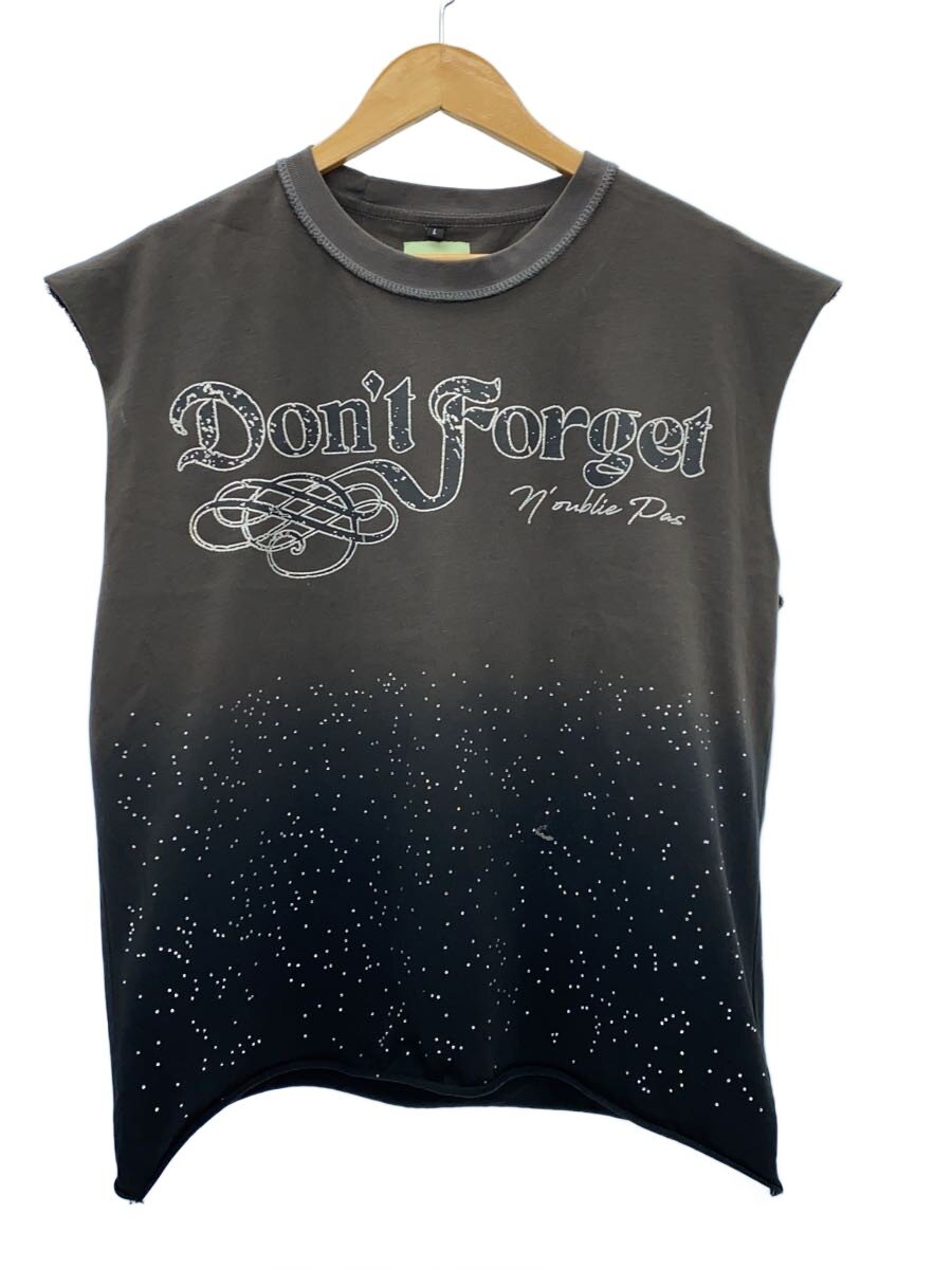 NOUBLIE PAS/Cristalino Cut-Off Tee/Tシャツ/L/--/GRY//