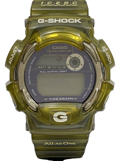 【中古】CASIO◆ソーラー腕時計・G-SHOCK/デジタル/WHT/第8回国際イルカ・クジラ会議モデル【服飾雑貨他】 【中古】CASIO◆ソーラー腕時計・G-SHOCK/デジタル/WHT/第8回国際イルカ・クジラ会議モデル【服飾雑貨他】