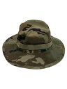 【中古】US.ARMY◆バケットハット/7 3/8/コットン/KHK/カモフラ/メンズ【服飾雑貨他】