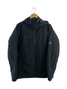 【中古】MAMMUT◆Convey 3in1 HS Hooded Jacket/L/ゴアテックス/BLK/1010-27410【メンズウェア】