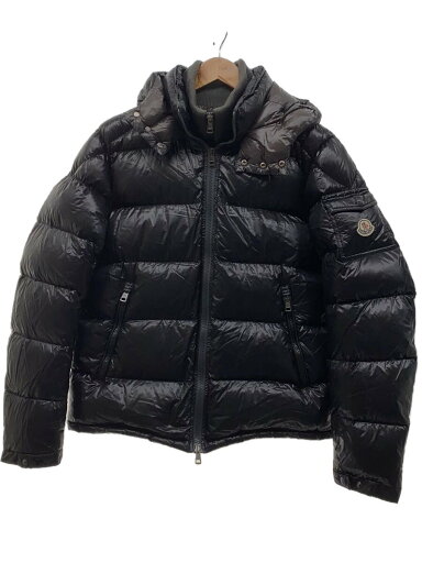 【中古】MONCLER◆ダウンジャケット/3/ナイロン/BLK/122-091-40315-05【メンズウェア】 【中古】MONCLER◆ダウンジャケット/3/ナイロン/BLK/122-091-40315-05【メンズウェア】