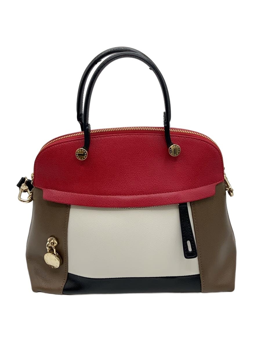 【中古】FURLA◆ショルダーバッグ/マルチカラー【バッグ】