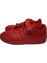 【中古】adidas◆FORUM LOW_フォーラム ロー/27cm/RED/フェイクレザー【シューズ】(4)