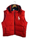 【中古】POLO RALPH LAUREN◆ダウンベスト/XXL/ポリエ