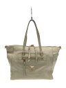 【中古】LOUIS VUITTON◆ルミニューズPM_モノグラム・アンプラント_WHT/レザー/ホワイト/ショルダーストラップ欠品【バッグ】(4)