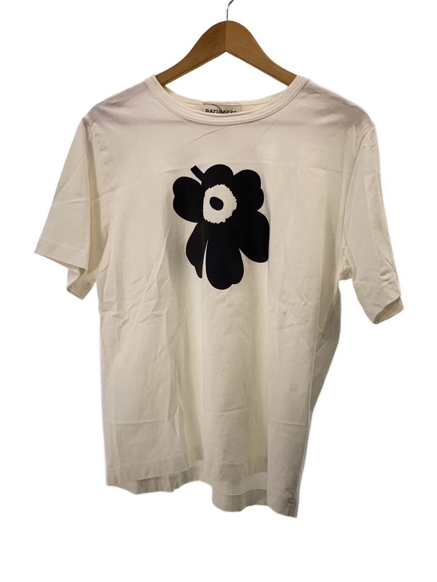 【中古】marimekko◆Tシャツ/S/コットン/CRM【レディースウェア】