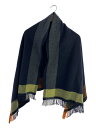 【中古】Johnston’s Of Elgin◆マフラー/--/NVY/メンズ【服飾雑貨他】